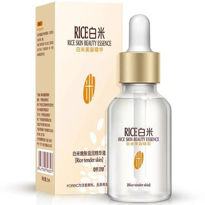 White Rice Whitening Serum & Moisturizing Cream - Anti-Aging, Anti-Wrinkle, Acne Treatment & Skin Brightening - VIZMO