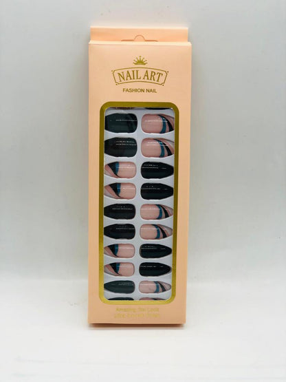 Pack of 24 Nails - Effortless Beauty for Your Fingertips - VIZMO