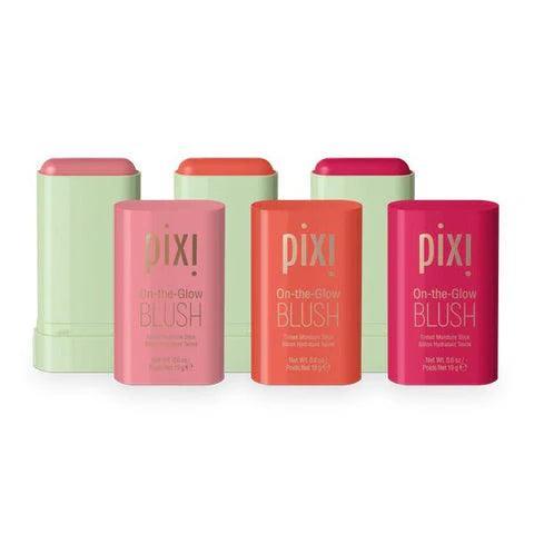 PIXI Cheek Facial Nourishing Blush Gel Cream Natural Waterproof Multi-purpose - Pack of 3 - VIZMO