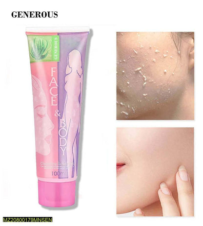 Exfoliator Skin and Body Scrub Gel - Brightening & Cleansing Formula - VIZMO