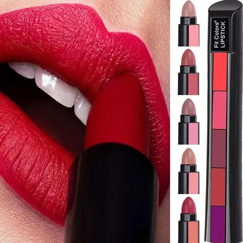 5-in-1 Lipstick - Pack of 2 (Buy One, Get One Free) - VIZMO