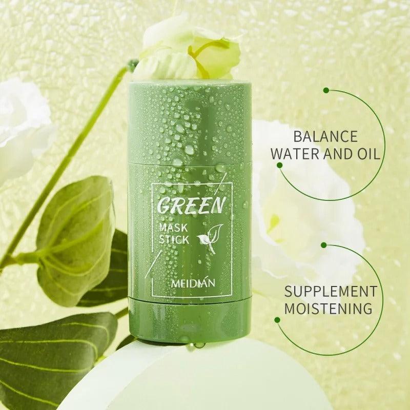 Cleansing Mud Mask - Green Gentle Moisturizing Formula - VIZMO