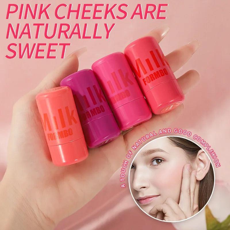 Milk Makeup Jelly Blush Stick - Multi-Use Cooling Water Tint for Lips & Cheeks - Matte Finish - VIZMO