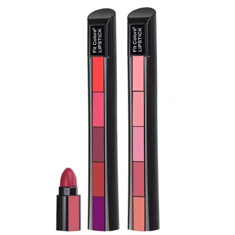 5-in-1 Lipstick - Pack of 2 (Buy One, Get One Free) - VIZMO