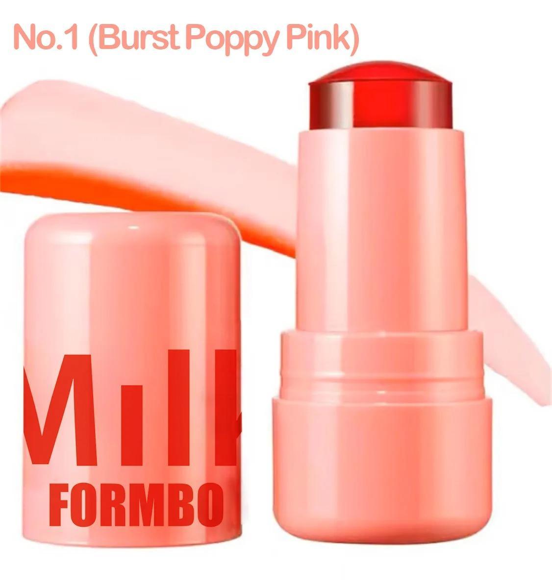 Milk Makeup Jelly Blush Stick - Multi-Use Cooling Water Tint for Lips & Cheeks - Matte Finish - VIZMO